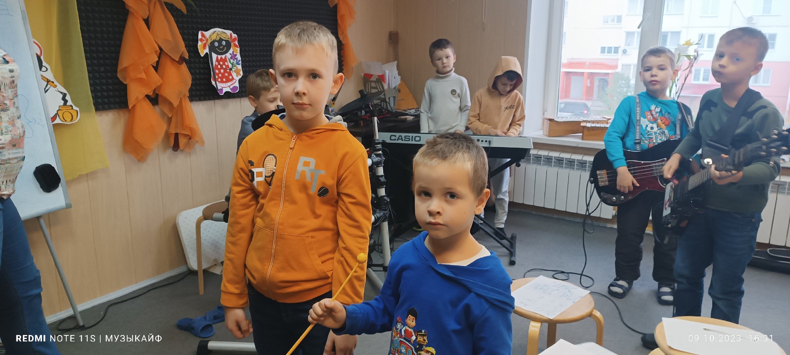 Музыкальная программа для детей 6-8 лет "Весёлый оркестр"!